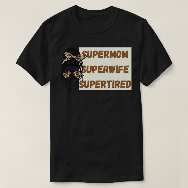 SuperMamma T Shirt (Design framsida)