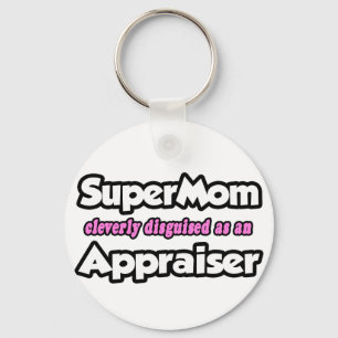 SuperMamma...utvärderare Nyckelring