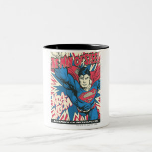 Superman 12 Två-Tonad mugg