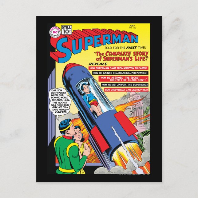 Superman #146 vykort (Framsida)