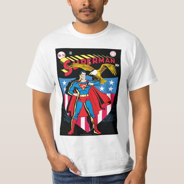 Superman #14 t-shirt (Framsida)