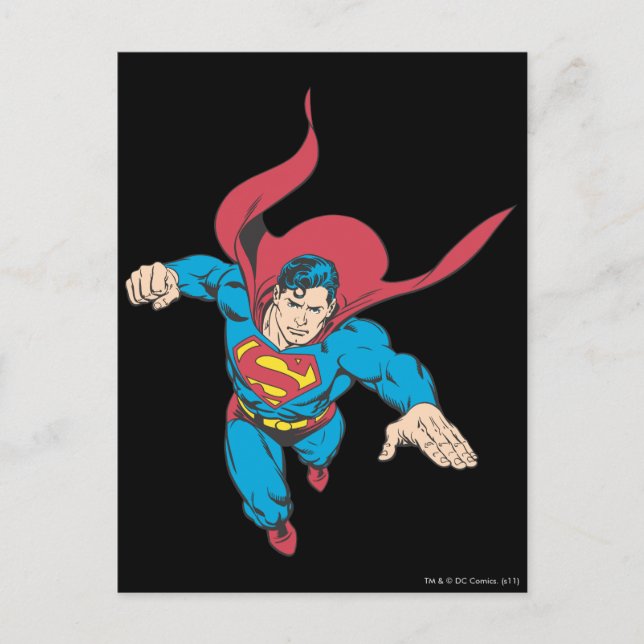 Superman 19 vykort (Framsida)
