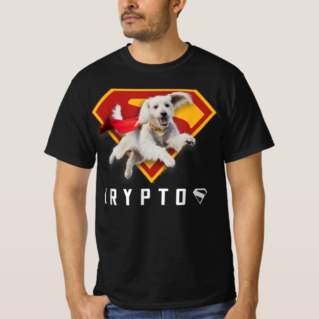Superman (2025 Movie) Krypto Shield T-Shirt (Framsida)