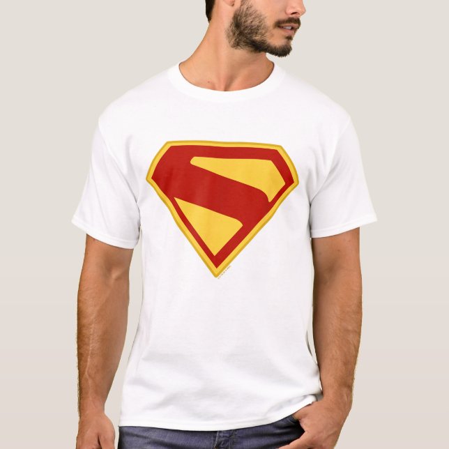 SUPERMAN (2025 Movie) S-Shield T-Shirt (Framsida)