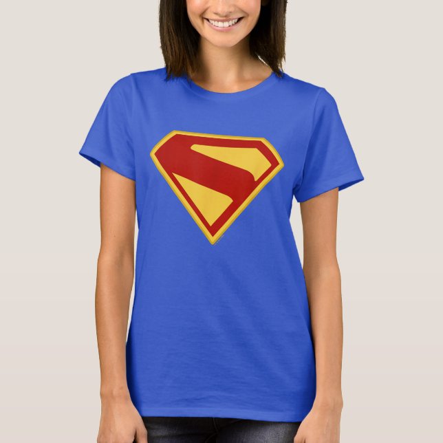 SUPERMAN (2025 Movie) S-Shield T-Shirt (Framsida)