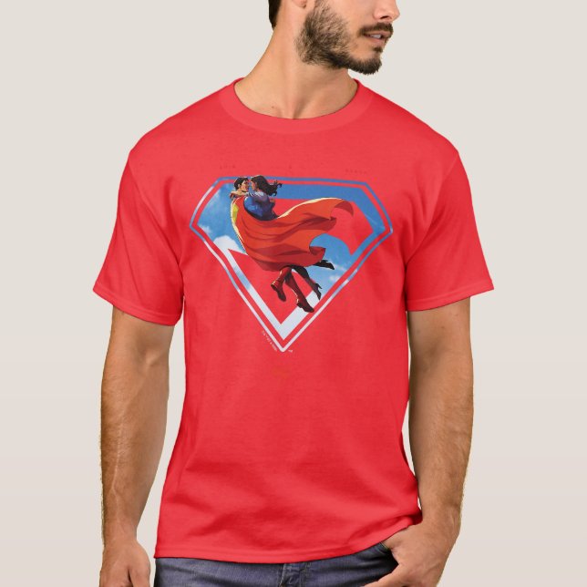Superman 2025 Superman Lois Sköld skojig T Shirt (Framsida)