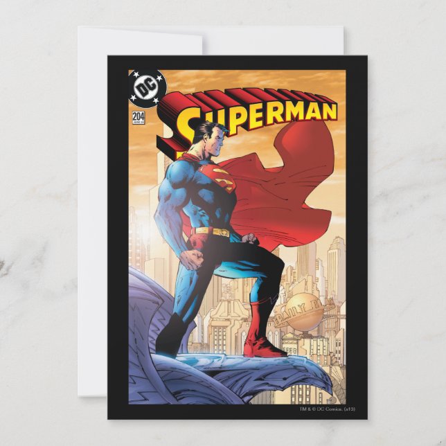 Superman #204 June 04 Inbjudningar (Framsida)