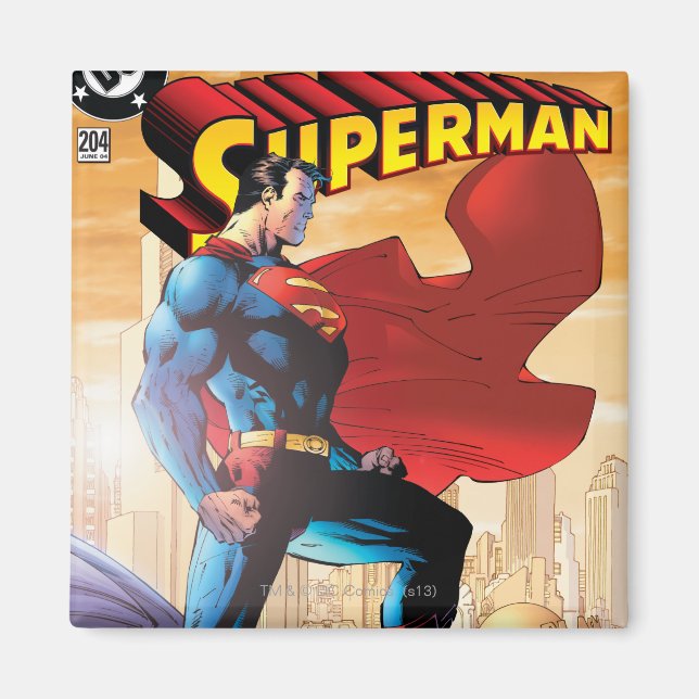 Superman #204 June 04 Magnet (Framsidan)