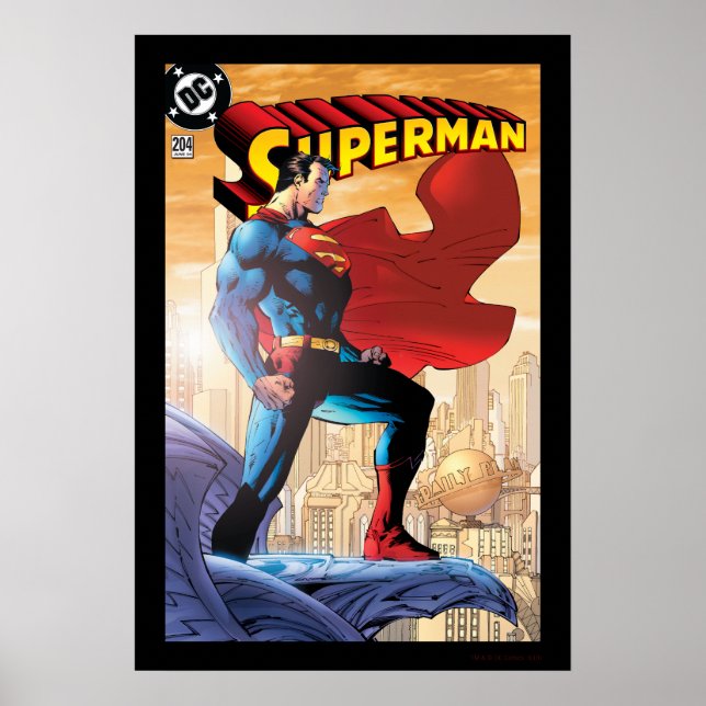 Superman #204 June 04 Poster (Framsidan)