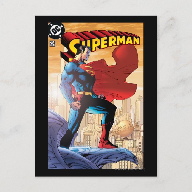 Superman #204 June 04 Vykort (Framsida)