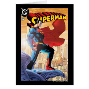 Superman #204 juni 04 hälsningskort