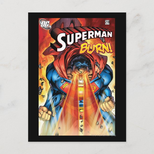 Superman #218 Aug 05 Vykort (Framsida)