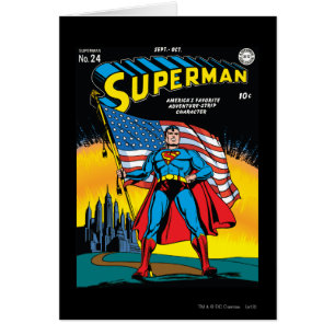 Superman #24 hälsningskort