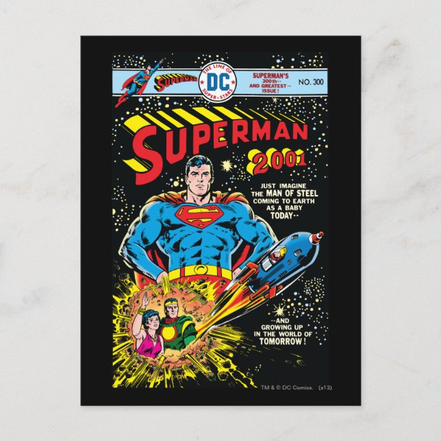 Superman #300 vykort (Framsida)