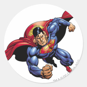 Superman 31 runt klistermärke