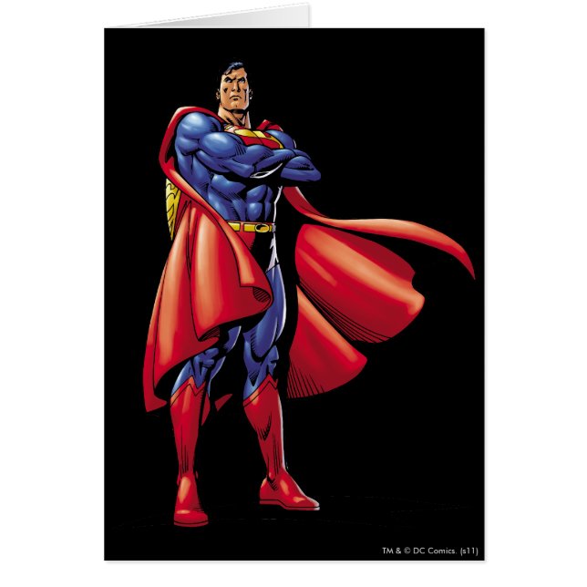 Superman 3 hälsningskort (Framsidan)