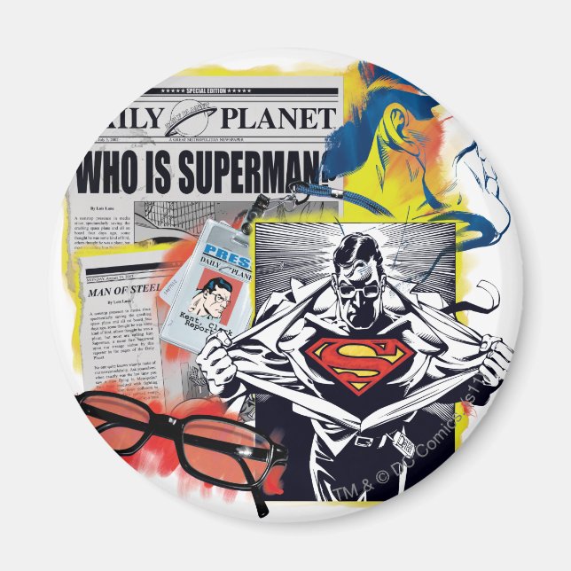 Superman 41 magnet (Framsidan)