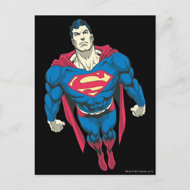 Superman 45 vykort (Framsida)
