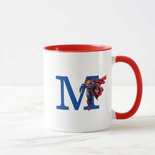 Superman 47 Lägg till Monogram Mugg