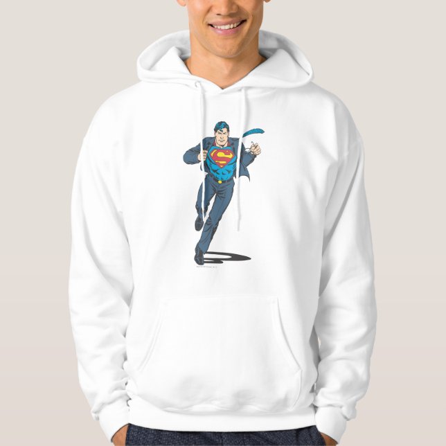 Superman 48 sweatshirt med luva (Framsida)