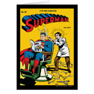 Superman #52 hälsningskort