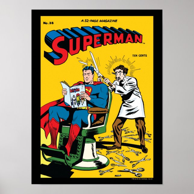 Superman #52 poster (Framsidan)