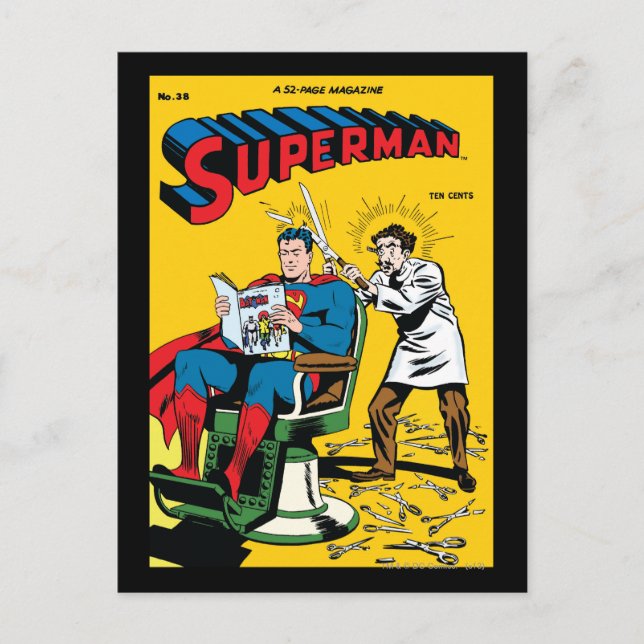 Superman #52 vykort (Framsida)