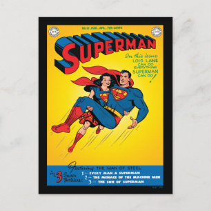 Superman #57 vykort