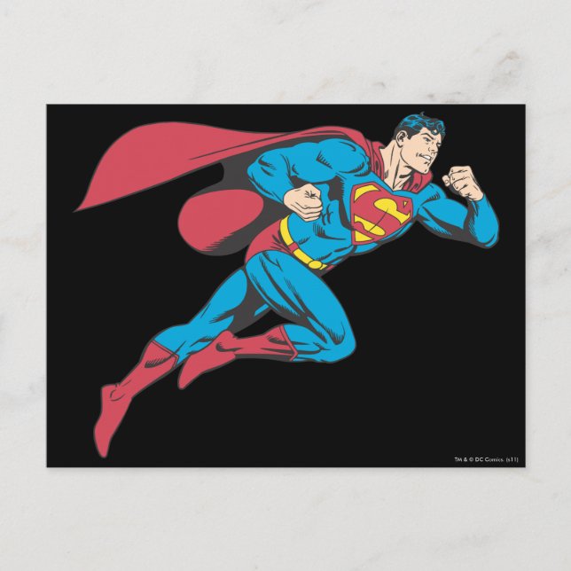 Superman 64 vykort (Framsida)