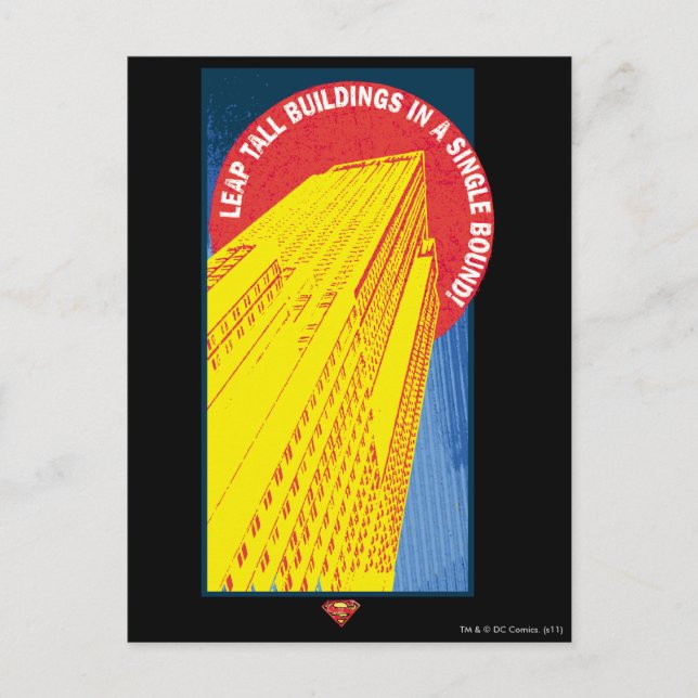 Superman 72 vykort (Framsida)