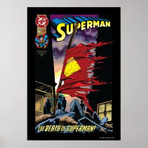 Superman #75 1993 poster