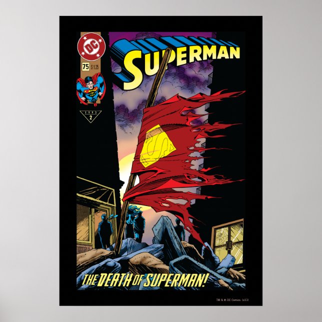 Superman #75 1993 poster (Framsidan)
