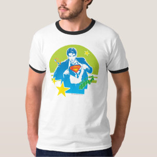 Superman 80's Stil T-shirt