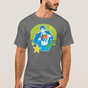 Superman 80's Stil Tee Shirt