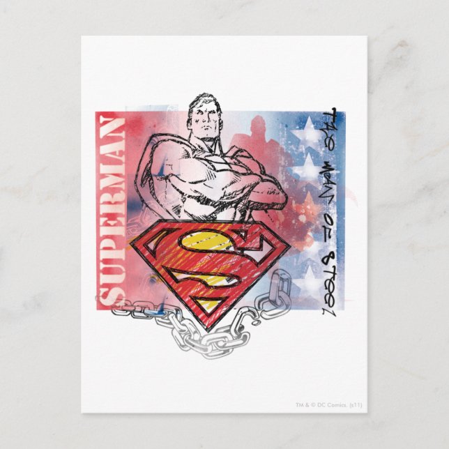 Superman 81 vykort (Framsida)