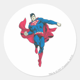 Superman 89 runt klistermärke