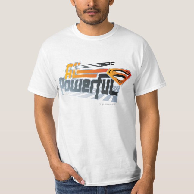 Superman - alla kraftfulla t-shirt (Framsida)