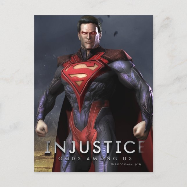 Superman Alternate Vykort (Framsida)