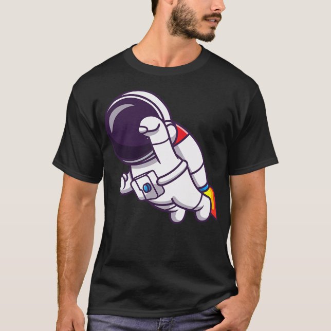 Superman Astronaut T Shirt (Framsida)