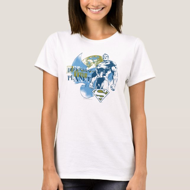 Superman | Att försvara planeten T-shirt (Framsida)
