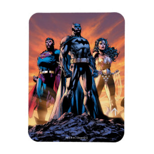 Superman, Batman och  kvinnorörelse Magnet