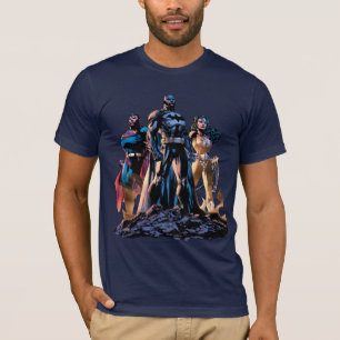 Superman, Batman och kvinnorörelse T-shirt