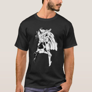 Superman Black and White 4 Tee
