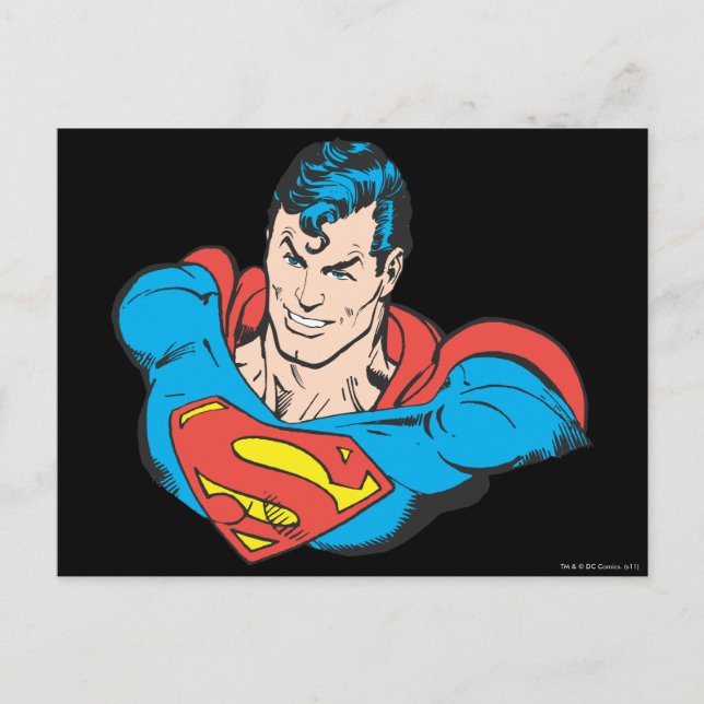 Superman Bust 2 Vykort (Framsida)