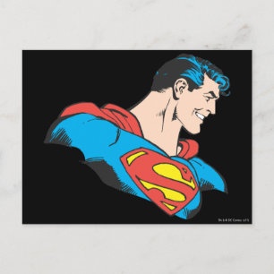 Superman Bust 4 Vykort