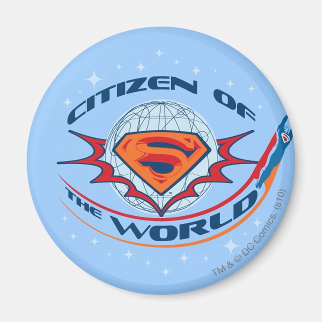 Superman Citizen of the World Magnet (Framsidan)