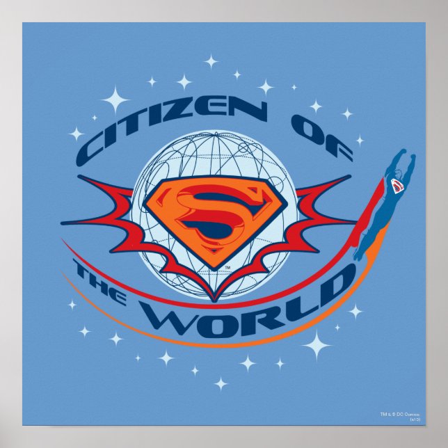 Superman Citizen of the World Poster (Framsidan)