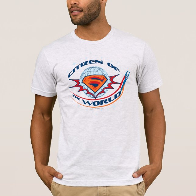 Superman Citizen of the World Tee Shirt (Framsida)