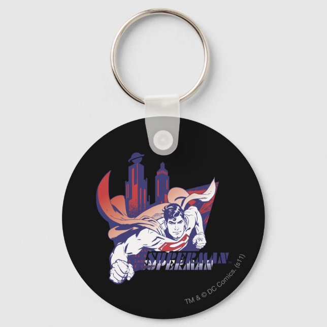 Superman City och Namn Nyckelring (Framsida)