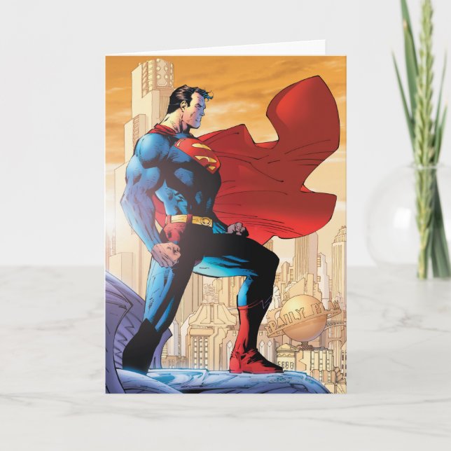 Superman Daily Planet Kort (Framsida)